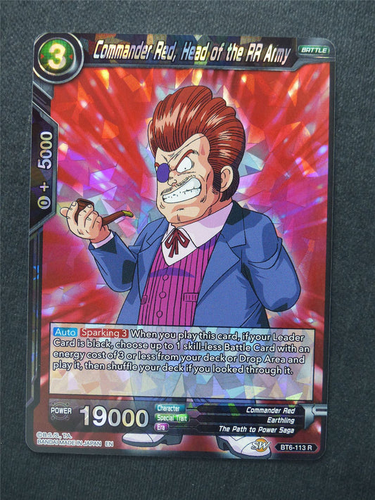 Commander Red Head of the RR Army - Dragon Ball Super Cards #YB