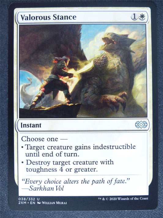 Valorous Stance - Double Masters - Mtg Magic Cards #5E