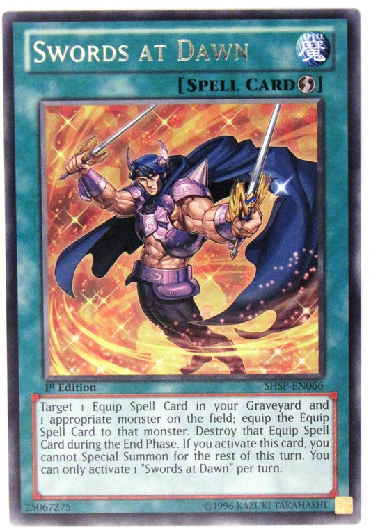 Swords at Dawn, SHSP-EN066 Rare - Yugioh Card