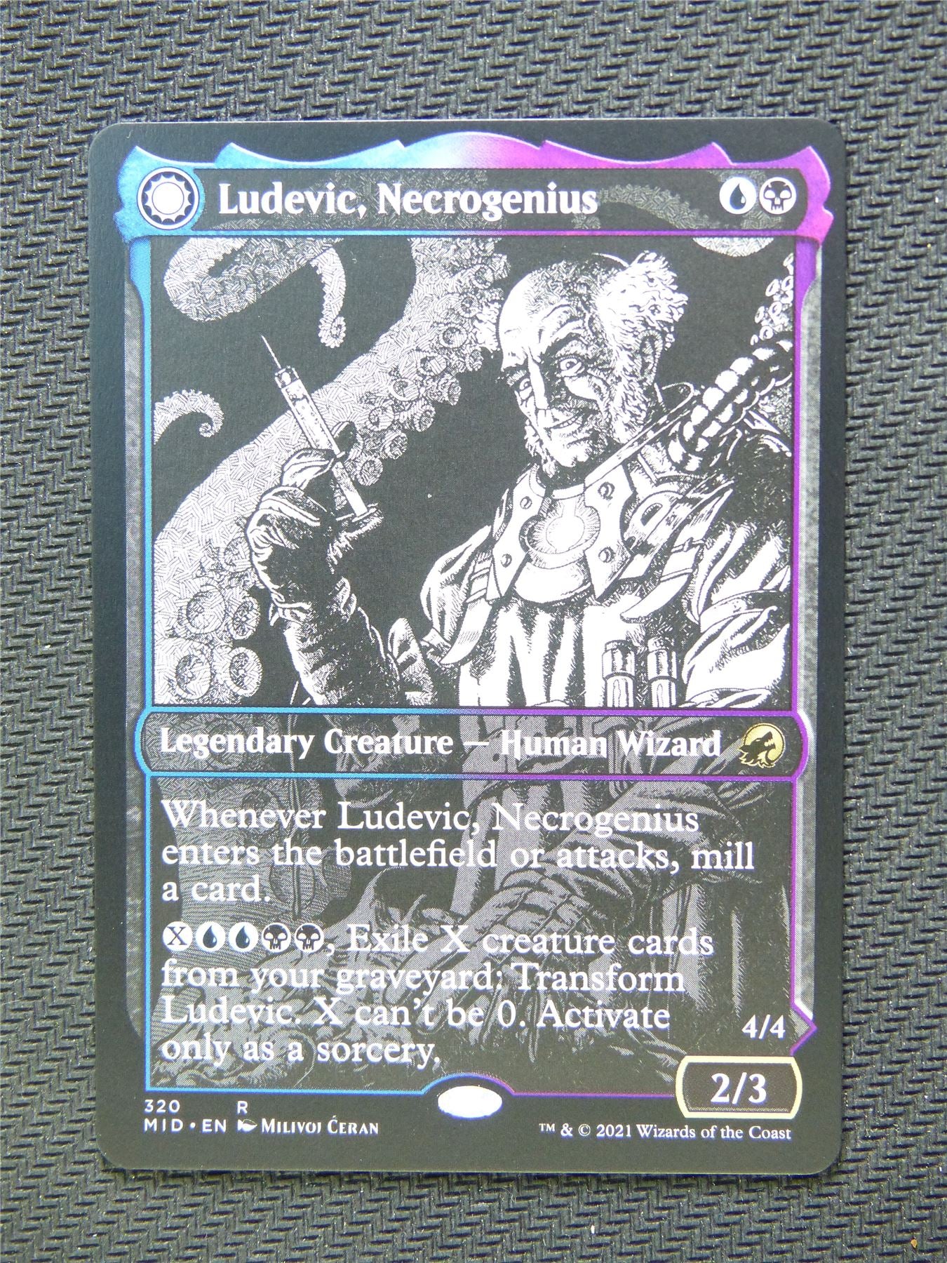 Ludevic Necrogenius Eternal Night Showcase - Innistrad - Mtg Card #3IV