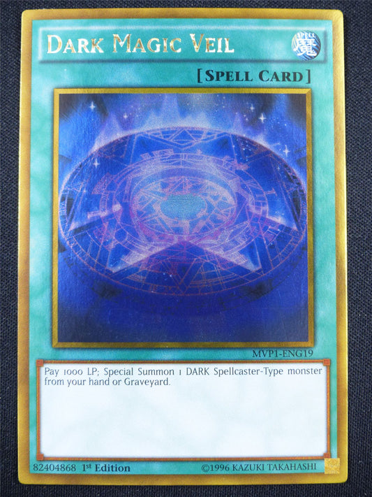 Dark Magic Veil MVP1 Gold Rare - 1st ed Yugioh Card #T2