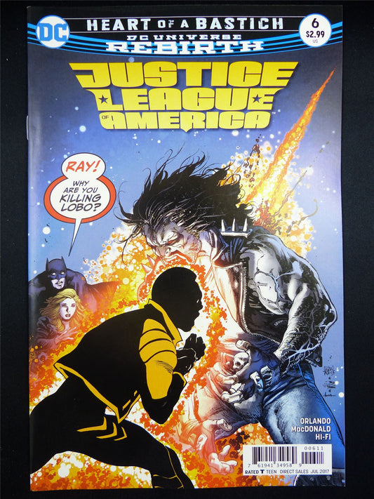 JUSTICE League of America #6 - DC Comics #JQ