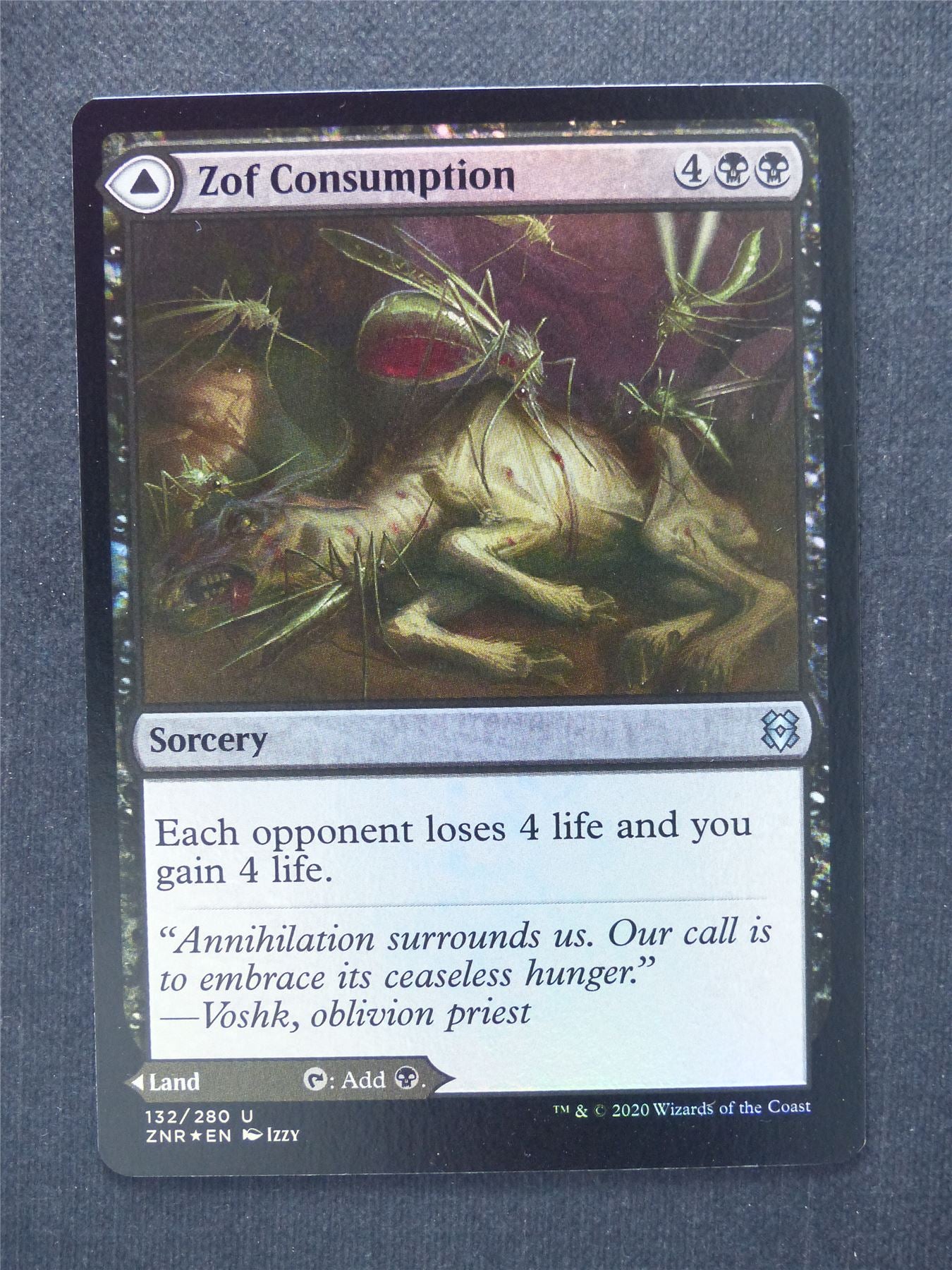 Zof Consumption Foil - Mtg Magic Cards #NE