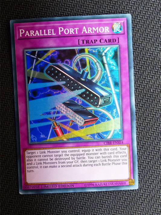 Parallel Port Armour - CIBR - Super Rare - Yugioh Card # 1C11