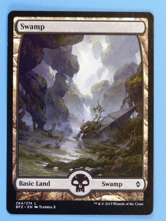 Swamp - Full Art - Mtg Card # 2I43