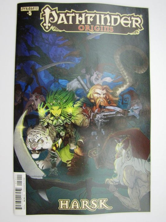 Dynamite Comics: PATHFINDER: ORIGINS #5 2015 # 30D84