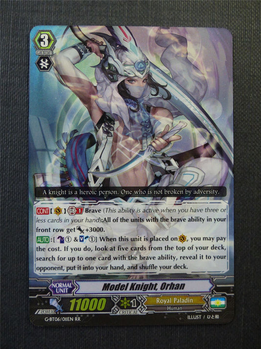 Model Knight Orhan G-BT06 RR - Vanguard Cards #YW