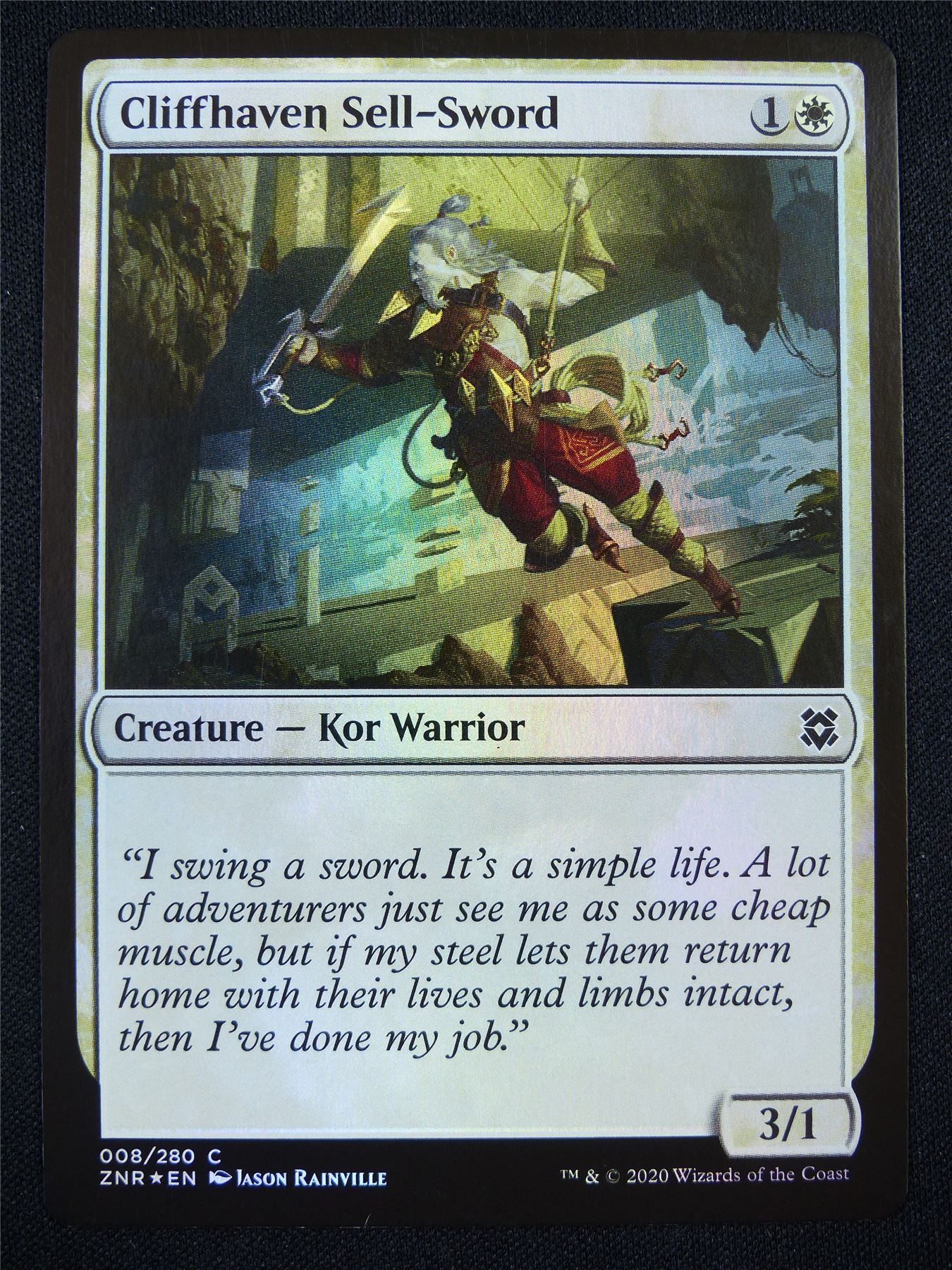 Cliffhaven Sell-Sword Foil - Mtg Card #1L9