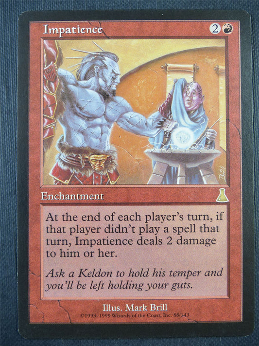 Impatience - Mtg Card #9DJ