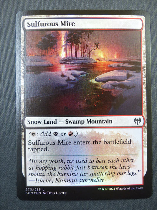 Sulfurous Mire Foil - Mtg Card #4B6