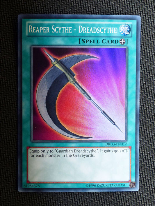 Reaper Scythe Dreadscythe - DRLG - Super Rare - Yugioh Card #