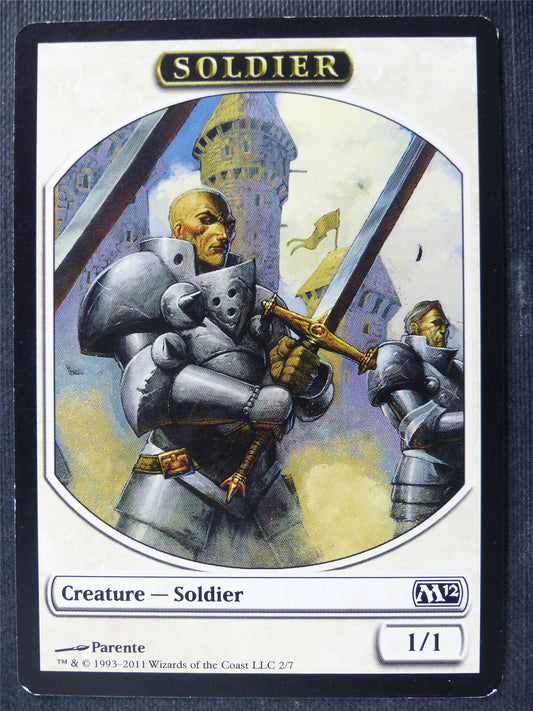 Soldier Token - Mtg Card #3ZO