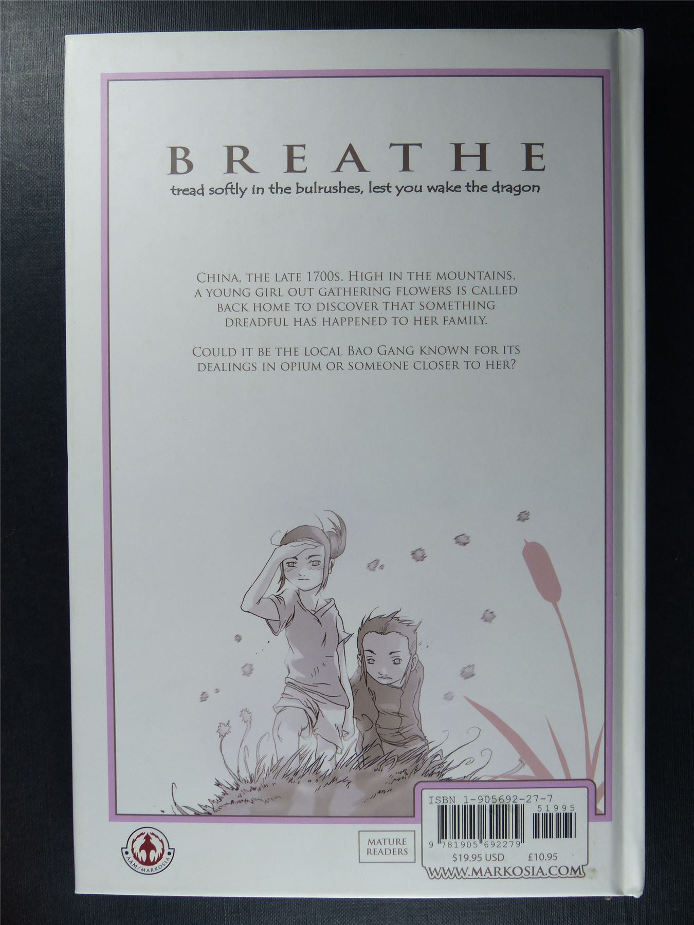 BREATHE Hardback Markosia Graphic #YD