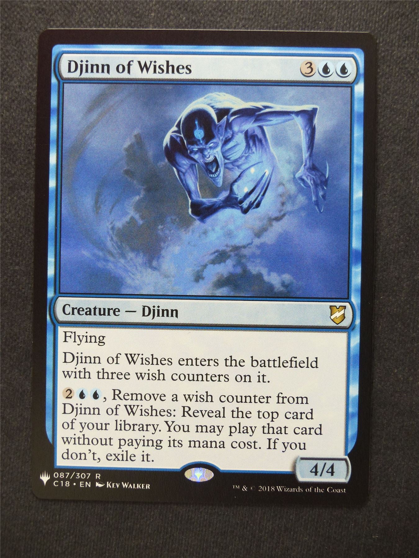 Djinn of Wishes - Mtg Magic Cards #9Y