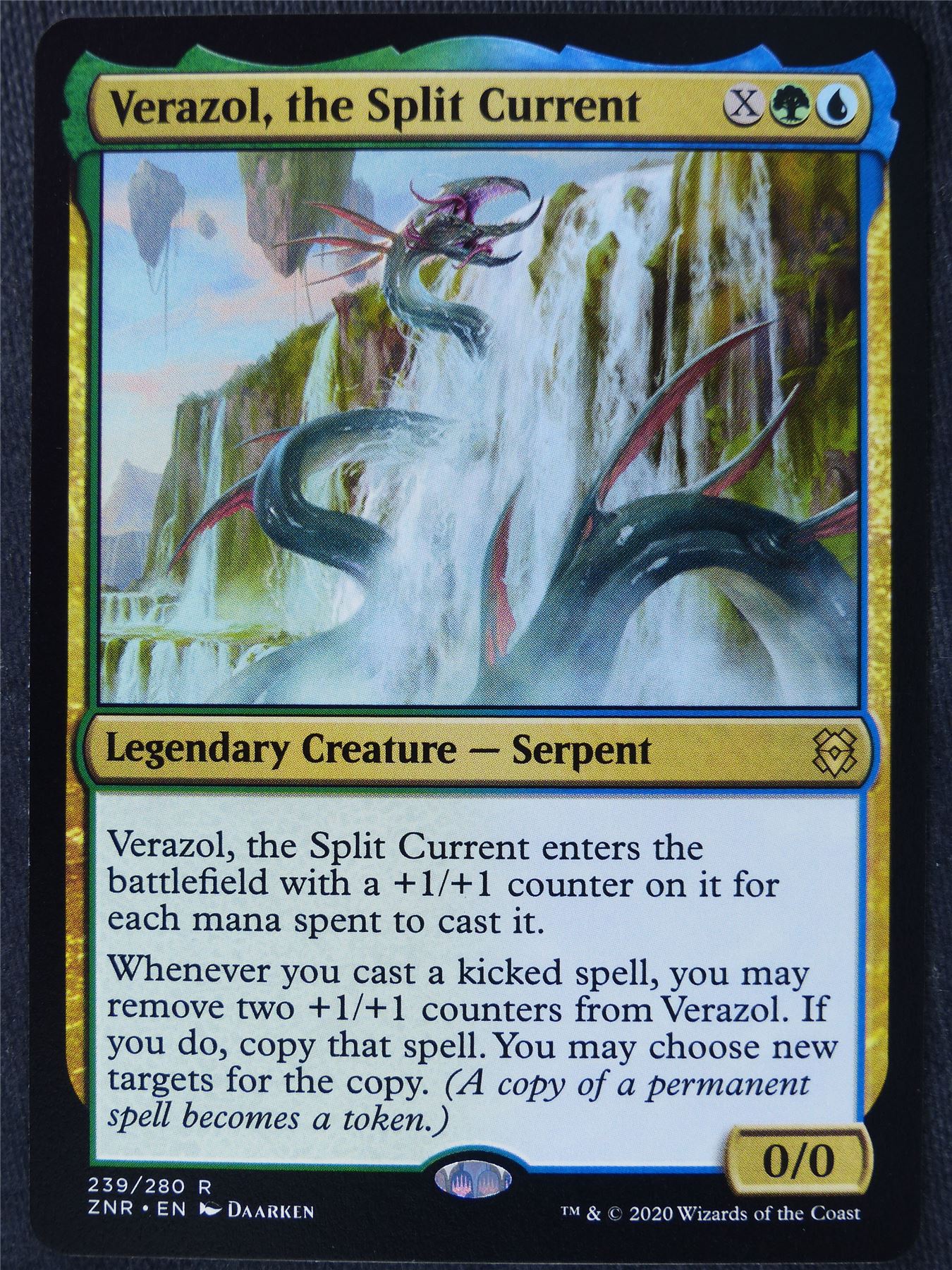 Verazol the Spilt Current - Mtg Magic Cards #PF