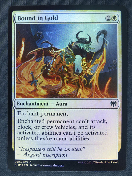 Bound in Gold Foil Collector