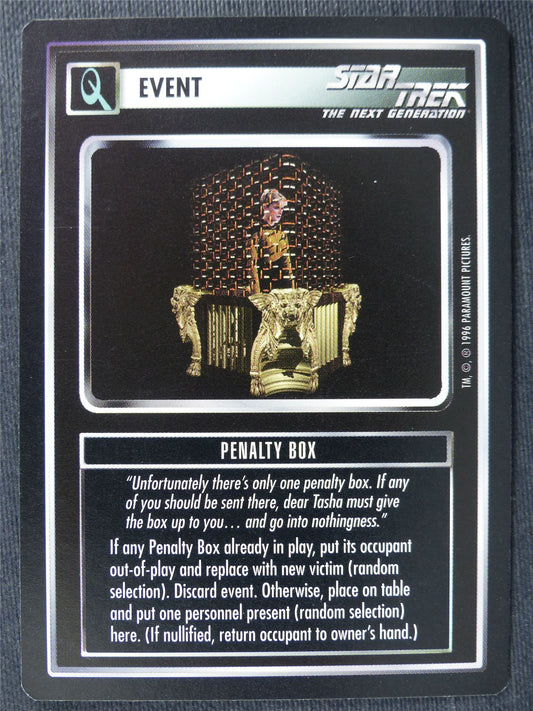 Penalty Box - NG - Star Trek Cards #Z3