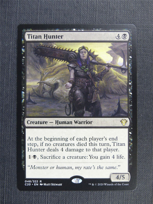 Titan Hunter - C20 - Mtg Card