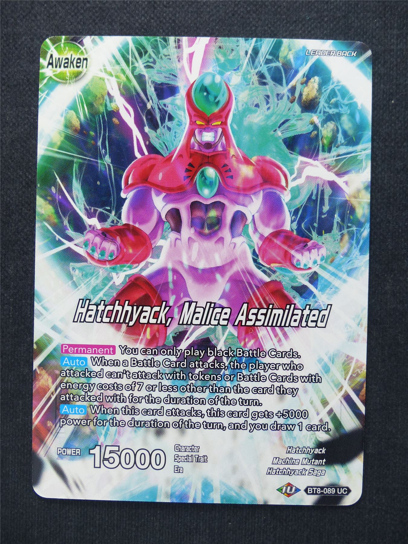Hatchhyack Malice Assimilated - Dragon Ball Super Cards #M