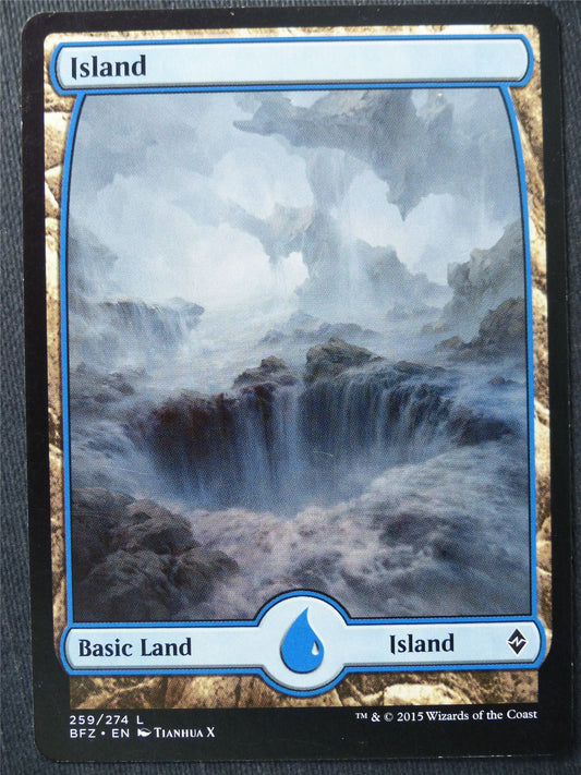 Island Full Art 259/274 - Mtg Magic Cards #D1