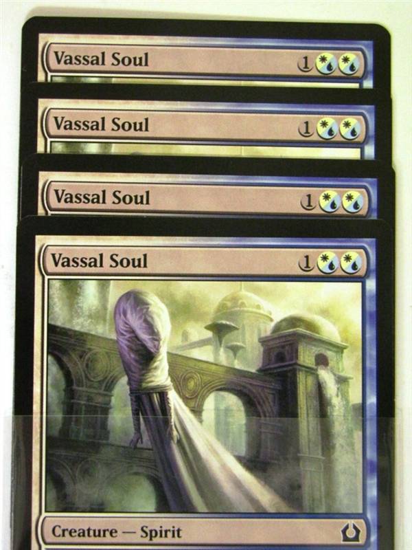 Mtg Magic the Gathering - 4x VASSAL SOUL