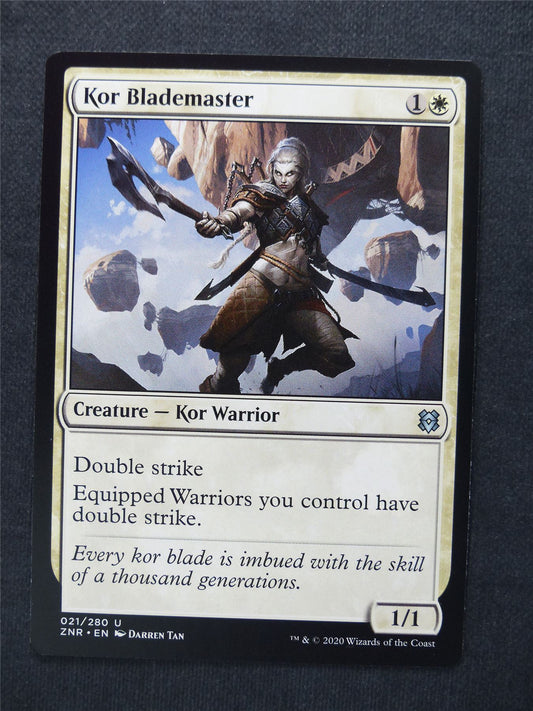 Kor Blademaster - Mtg Magic Cards #A3