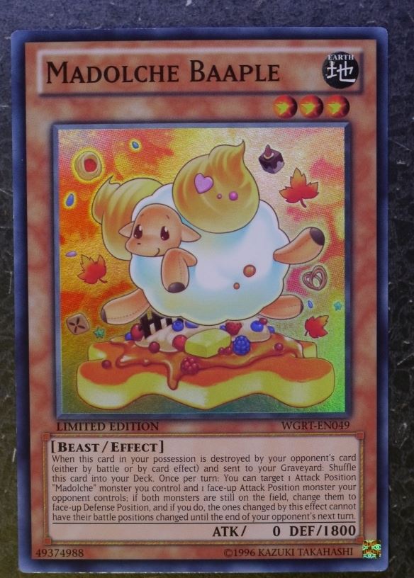 Yugioh Cards: MADOLCHE BAAPLE WGRT SUPER RARE # 2I21