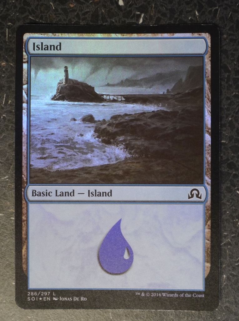 MTG Magic Cards Foil: ISLAND 286/297 # 10E45