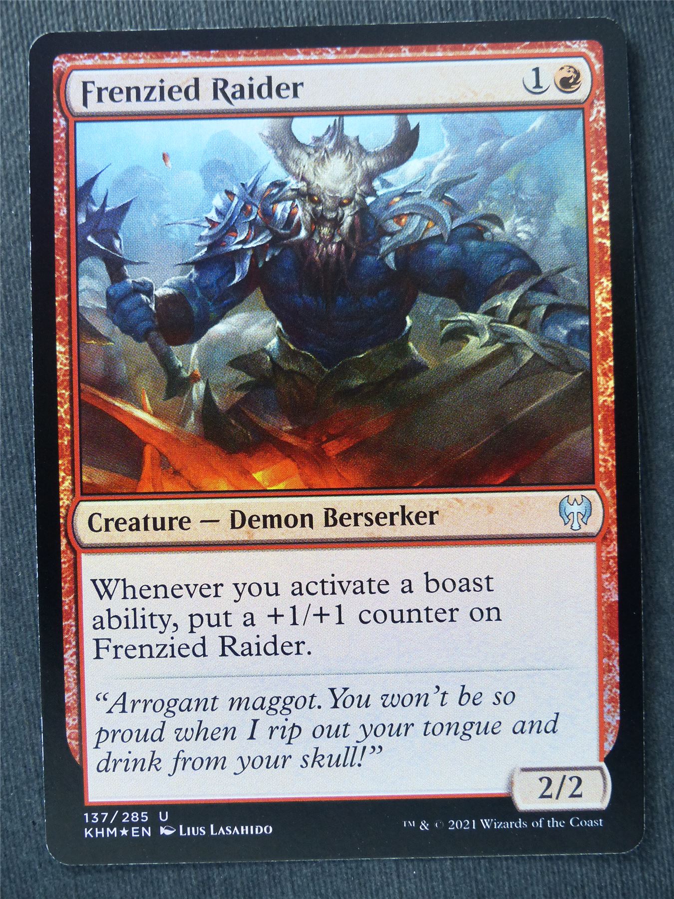 Frenzied Raider Foil - Mtg Magic Cards #VS