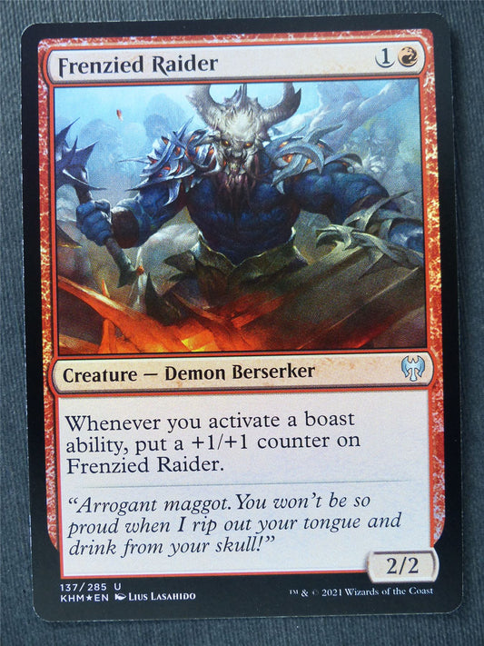 Frenzied Raider Foil - Mtg Magic Cards #VS