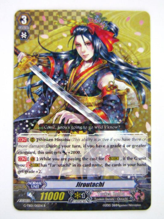 Vanguard Cards: JIROUTACHI G-TB01 R # 1F26