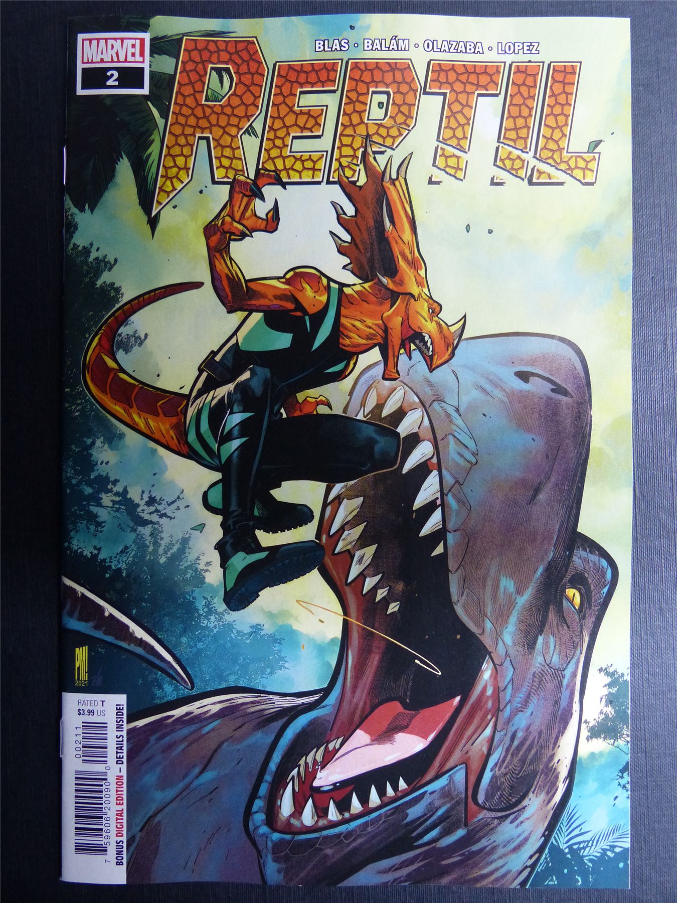 REPTIL #2 - Aug 2021 - Marvel Comics #LA