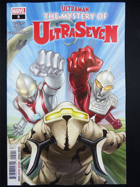 ULTRAMAN: The Mystery of Ultraseven #5 - Mar 2023 Marvel Comic #1U7