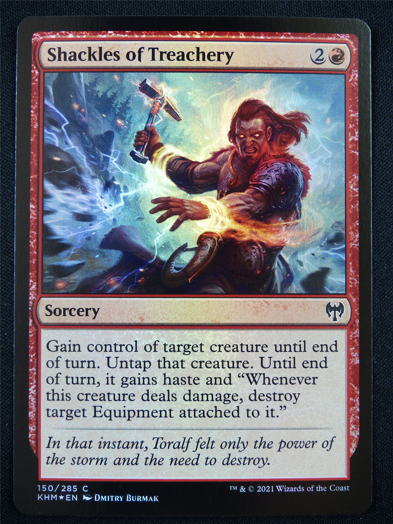 Shackles of Treachery Foil - Mtg Card #1KG