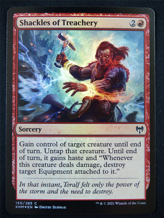 Shackles of Treachery Foil - Mtg Card #1KG