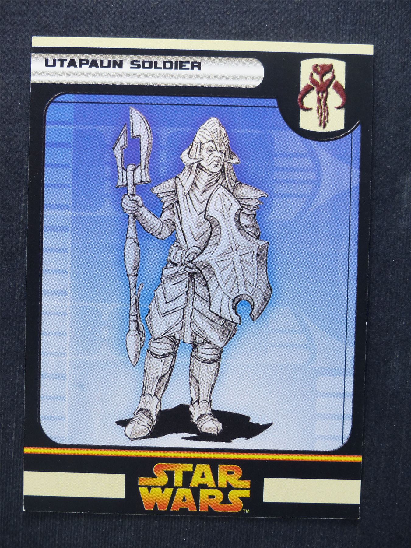 Utapaun Soldier 53/60 - Star Wars Miniatures Spare Cards #5U