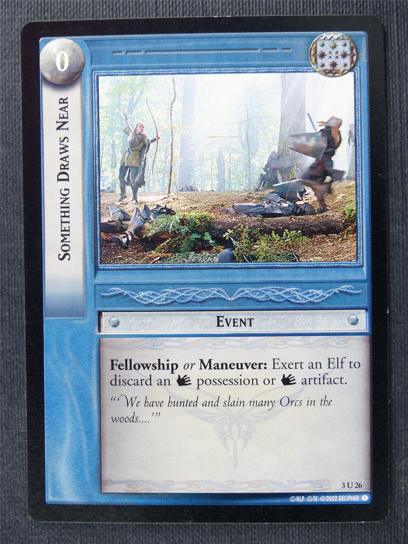 Something Draws Near 3 U 26 - LotR Cards #2TD