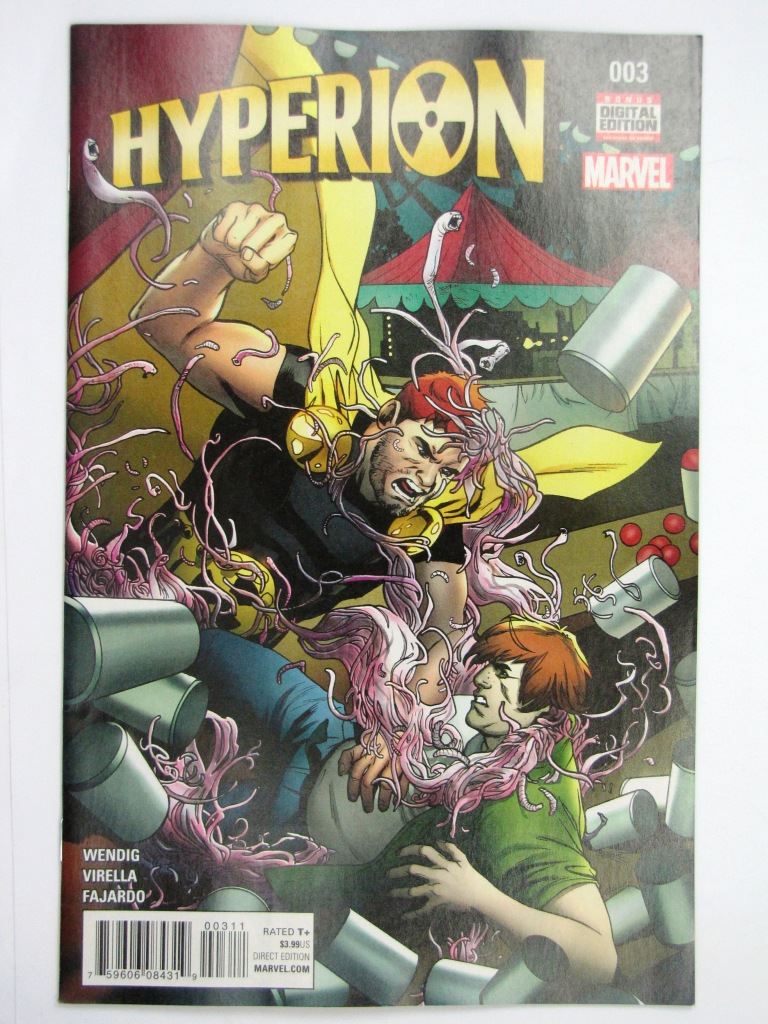 Marvel Comics: HYPERION #3 JULY 2016 # 11D65