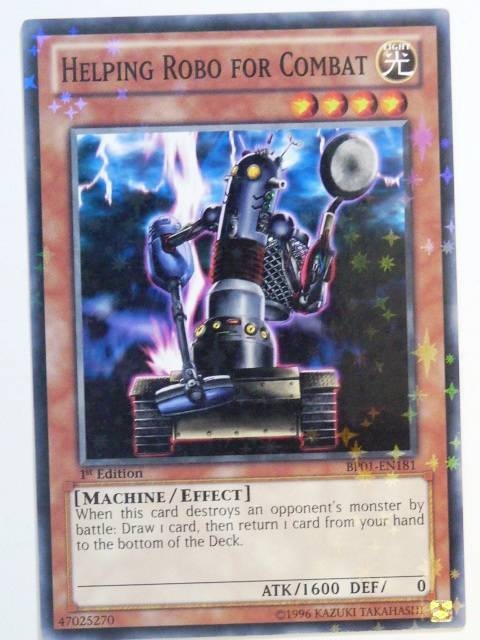 YU-GI-OH yugioh CCG - HELPING ROBO FOR COMBAT BP01 STARFOIL