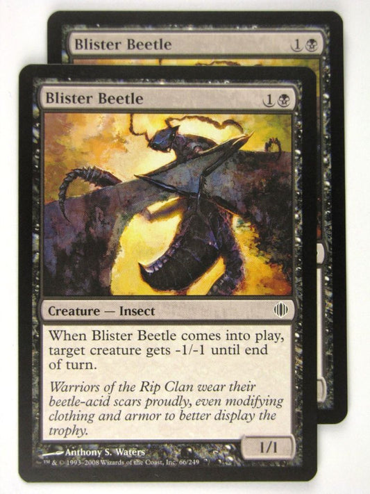 MTG Magic: The Gathering Cards: BLISTER BEETLE x2: ALA
