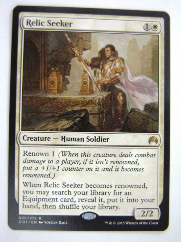 MTG Magic Cards: RELIC SEEKER # 4E49