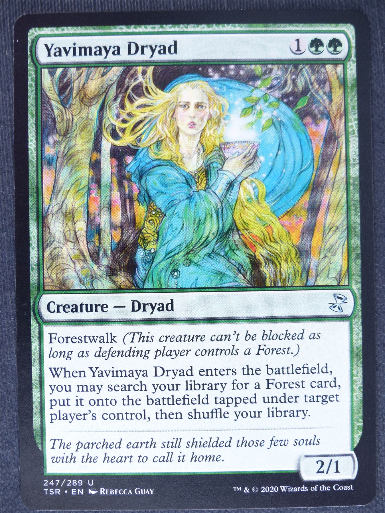 Yavimaya Dryad - Remastered - Mtg Magic Cards #T4