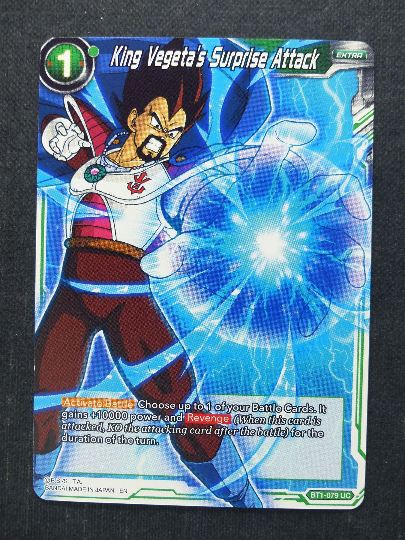 King Vegeta's Surprise Attack - Dragon Ball Super Cards #70