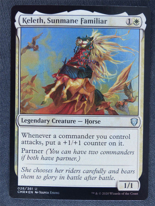 Keleth Sunmane Familiar Foil - Mtg Magic Cards #IG