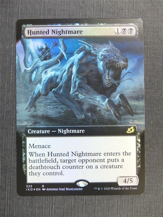 Hunted Nightmare Showcase Foil - IKO - Mtg Card