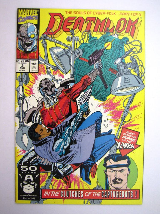 Marvel Comics: DEATHLOK #2 AUGUST 1991 # 24F85