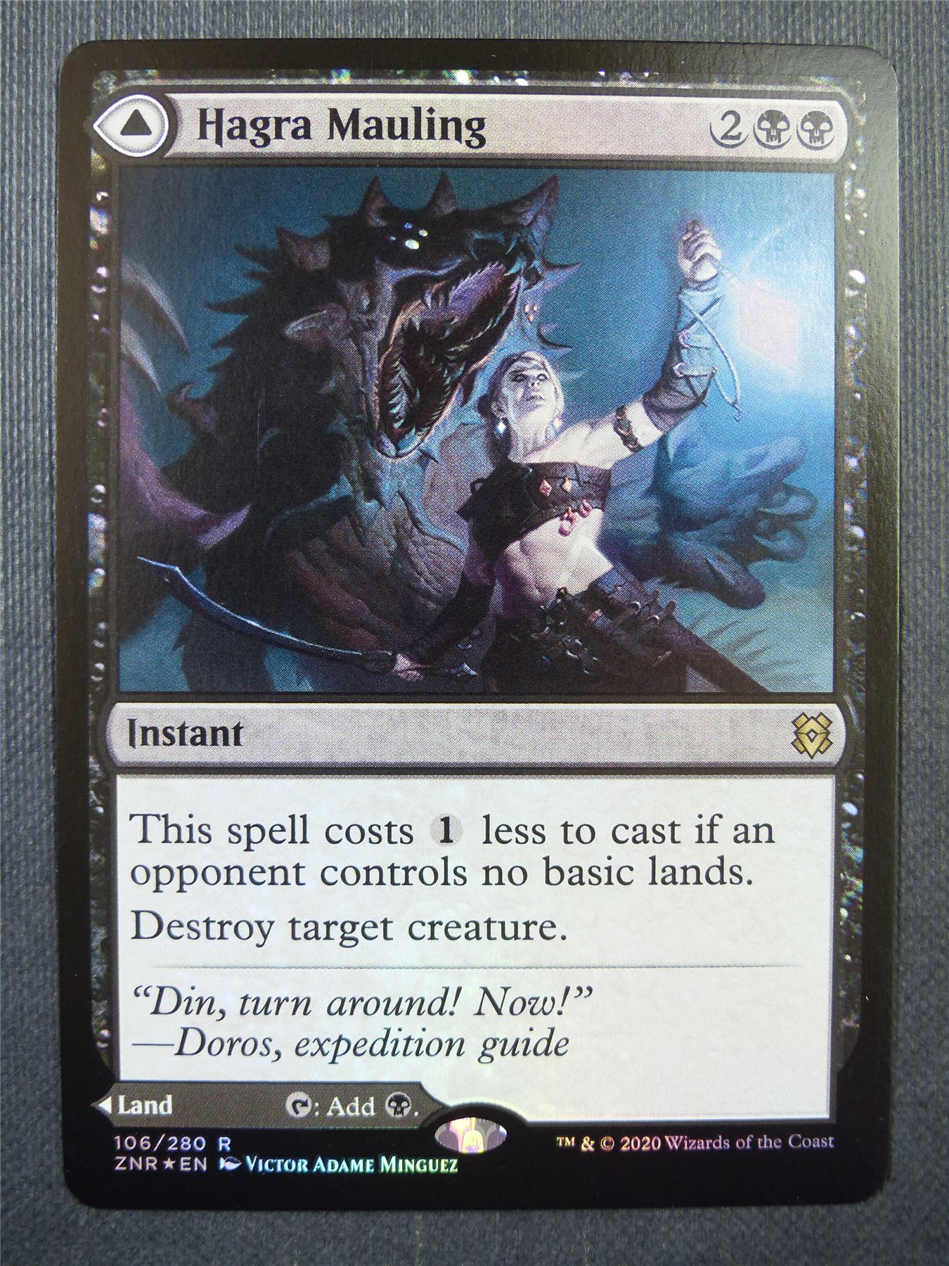 Hagra Mauling Foil - Mtg Card #6HK