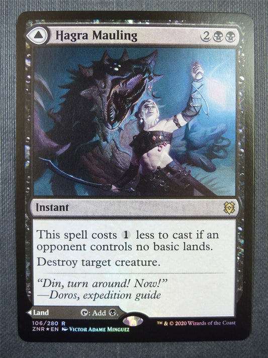 Hagra Mauling Foil - Mtg Card #6HK