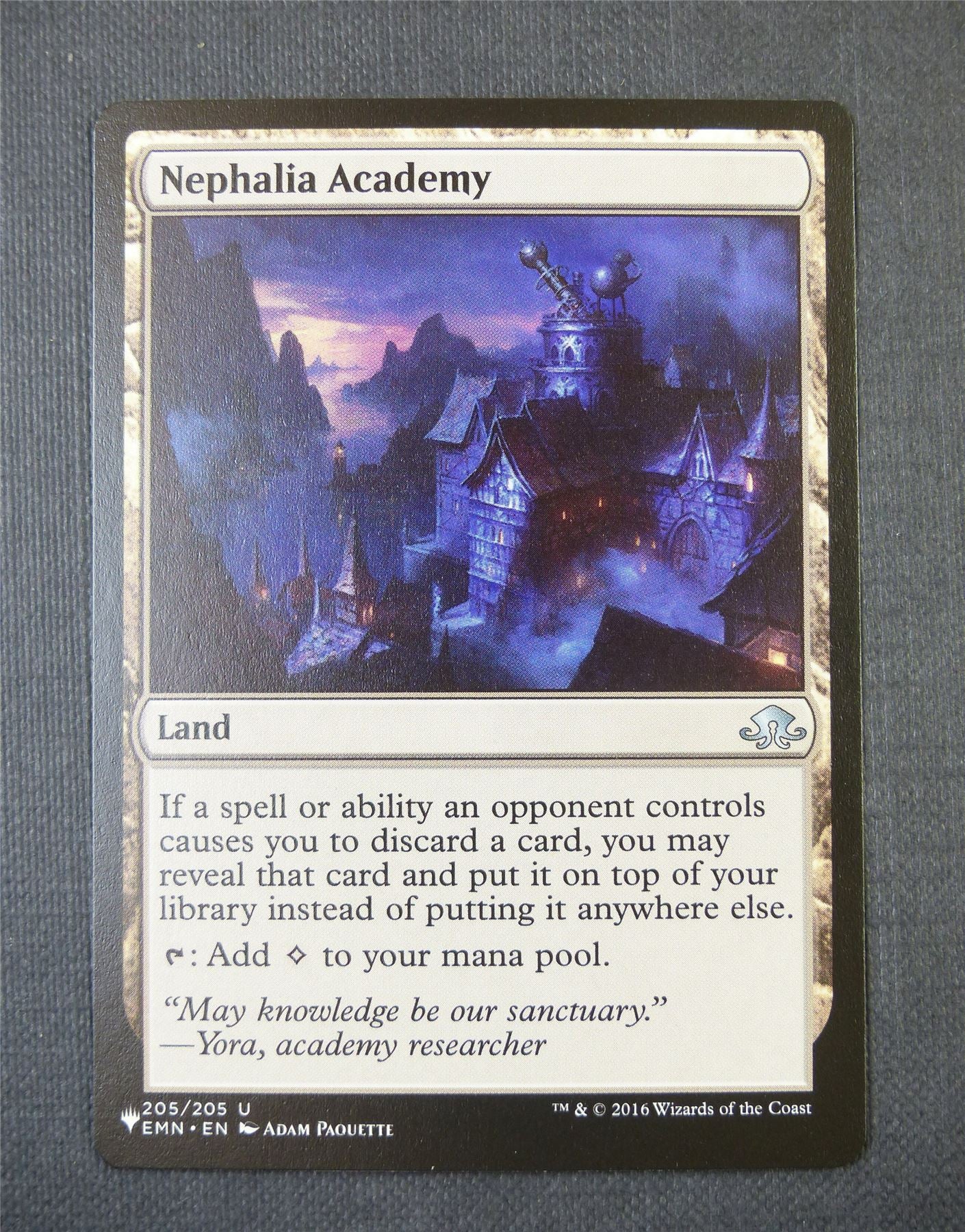 Nephalia Academy - Uncommon - Mtg Card #4Z7