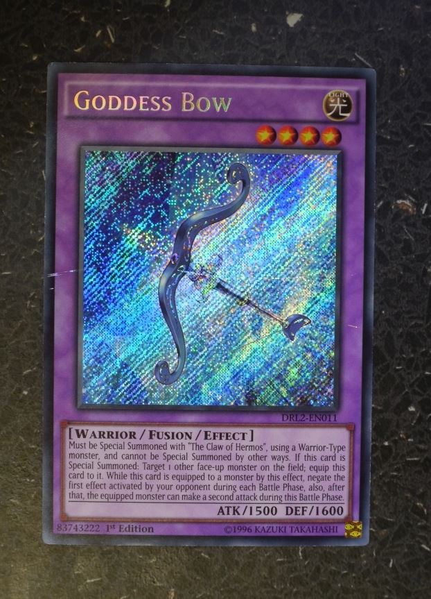 YuGiOh Cards: GODDESS BOW DRL2 SECRET RARE # F67